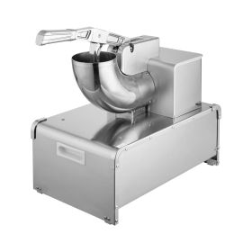 Commercial Ice Shaver Machine, 661 LBS/H Electric Ice Crusher with Replaceable Container, 350W Premium Motor, 4 Blades