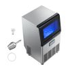 Commercial Ice Maker Machine, 80 lbs/24h with 13 lbs Storage Capacity, Countertop/Freestanding/Under Counter